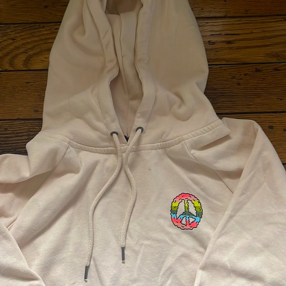Mens Peace sign hoodie Boathouse - Picture 2 of 3